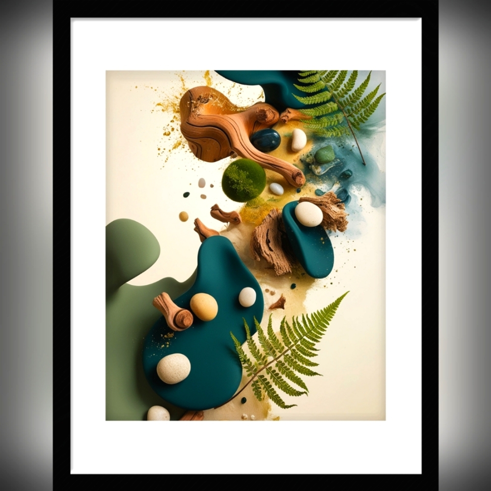 Framed Digital Artwork